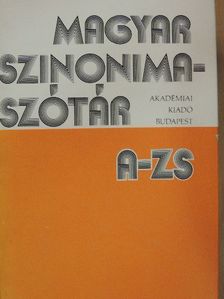 O. Nagy Gábor - Magyar szinonimaszótár [antikvár]