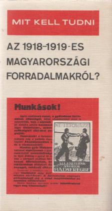 Botos János - Mit kell tudni az 1918-1919-es magyarországi forradalmakról? [antikvár]