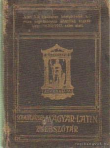 SCHMIDT JÓZSEF - Latin-magyar zsebszótár [antikvár]