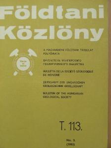 Brassói Fuchs H. - Földtani Közlöny 1983/3. [antikvár]