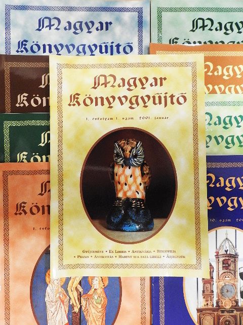 Magyar könyvgyűjtő 2001. (nem teljes évfolyam) [antikvár]