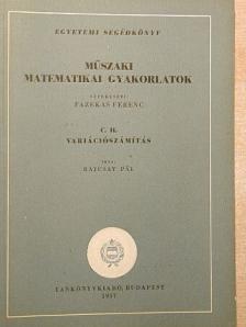 Dr. Bajcsay Pál - Műszaki matematikai gyakorlatok C. II. [antikvár]