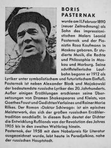 Boris Pasternak - Gedichte - Erzählungen - Sicheres Geleit [antikvár]