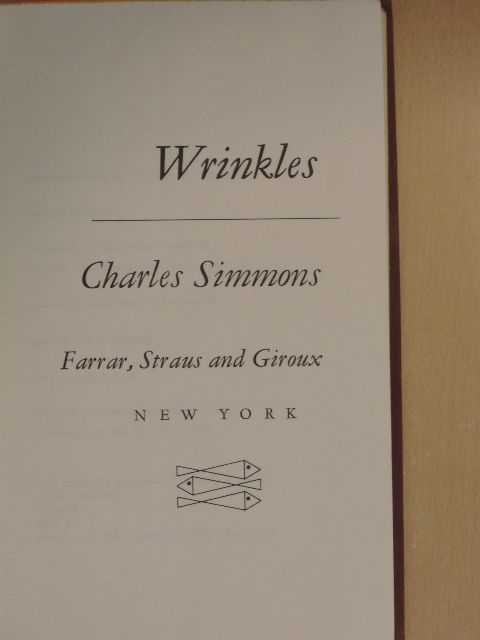 Charles Simmons - Wrinkles [antikvár]