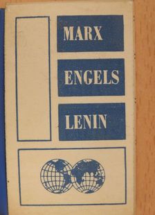 Engels - Marx, Engels, Lenin a proletárinternacionalizmusról (minikönyv) (számozott) [antikvár]