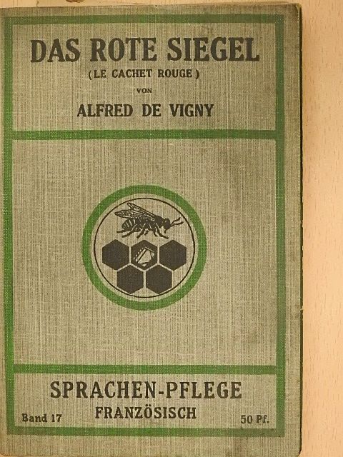 Alfred de Vigny - Das rote Siegel (gótbetűs) (rossz állapotú) [antikvár]
