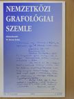 Anne-Marie Simond - Nemzetközi grafológiai szemle 2005/1. [antikvár]