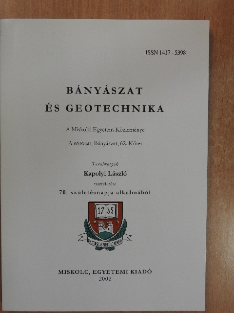 Bőhm József - Bányászat és geotechnika [antikvár]