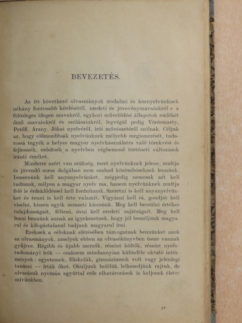 Ábrányi Emil - Magyar nyelvi olvasókönyv [antikvár]