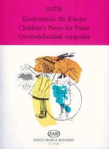 SATIE - GYERMEKDARABOK ZONGORÁRA