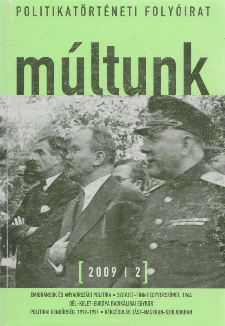 Múltunk 2009/2 [antikvár]