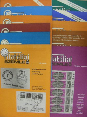 Filatéliai Szemle 1989. január-december [antikvár]