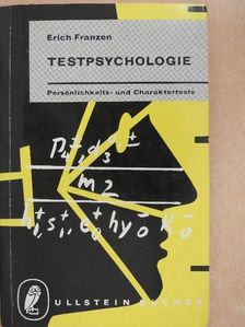 Erich Franzen - Testpsychologie [antikvár]
