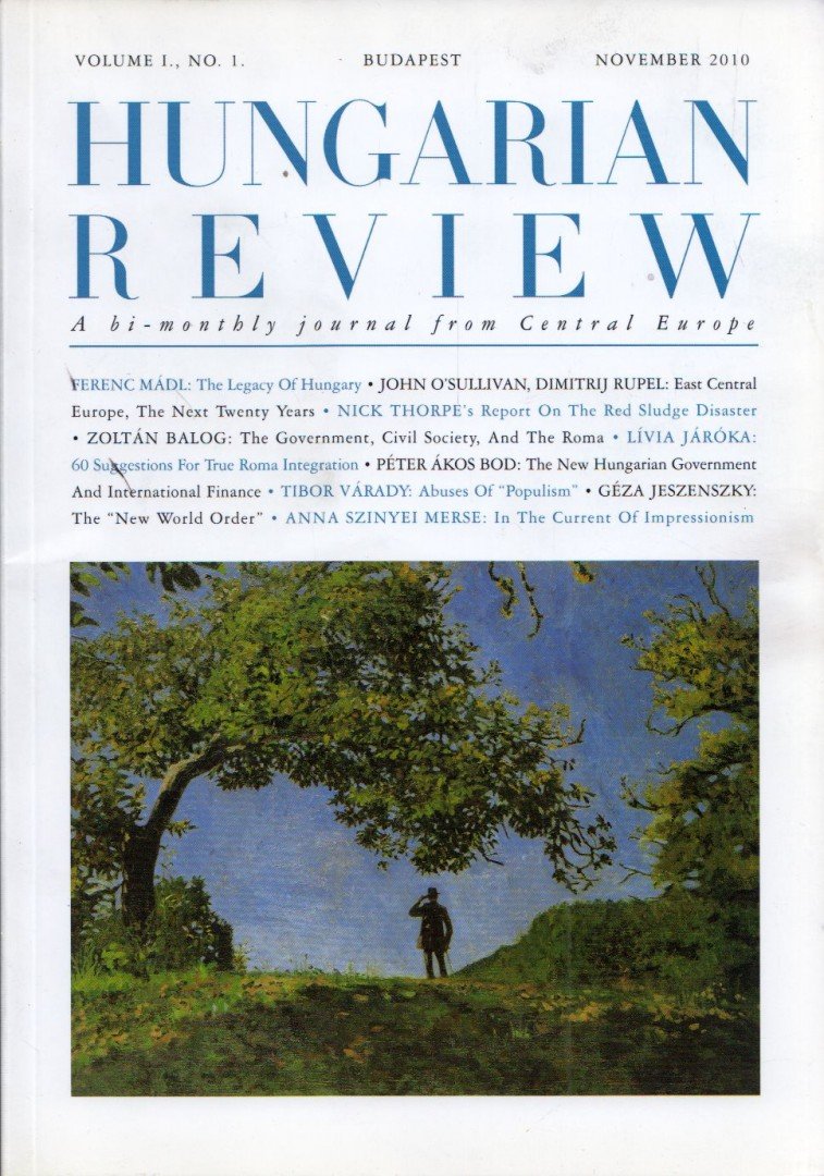 Kodolányi Gyula - Hungarian review November 2010 [antikvár]