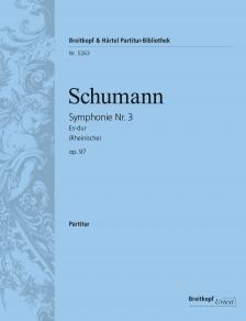 Schumann, Robert - SYMPHONIE NR.3 ES-DUR (RHEINISCHE) OP.97 PARTITUR URTEXT (J.DRAHEIM)