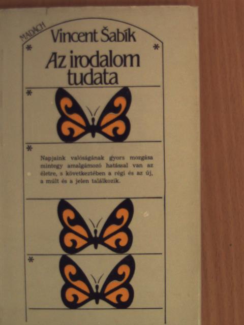 Vincent Sabík - Az irodalom tudata [antikvár]