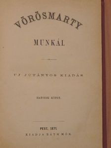 Vörösmarty Mihály - Vörösmarty munkái VI. [antikvár]