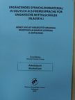 Német nyelvű kiegészítő tananyag középiskolai diákok számára 9. - Munkafüzet [antikvár]