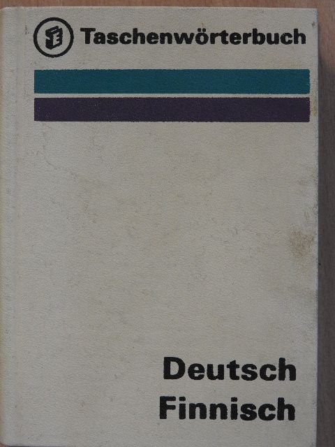 Deutsch-Finnisches Taschenwörterbuch [antikvár]