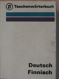 Deutsch-Finnisches Taschenwörterbuch [antikvár]