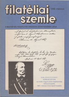 SIMON GY. FERENC - Filatéliai szemle 1992. március [antikvár]