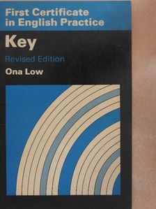 Ona Low - First Certificate in English Practice - Key [antikvár]