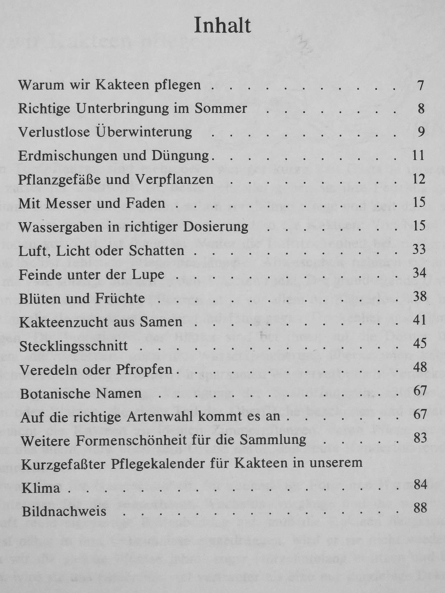 Walther Haage - Schöne Kakteen richtig pflegen [antikvár]