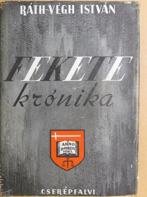 Ráth-Végh István - Fekete krónika [antikvár]