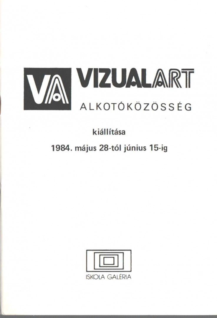 Vizualart alkotóközösség kiállítása [antikvár]