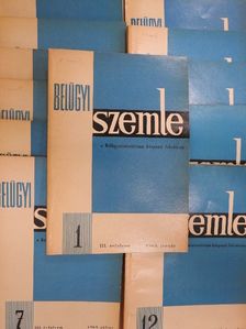 Ádám Zsigmond - Belügyi Szemle 1965. január-december [antikvár]