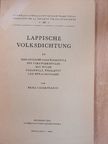 Lappische Volksdichtung IV. [antikvár]
