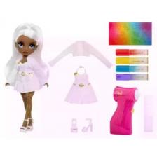 Rainbow High baba színezhető hajjal és kiegészítőkkel - Szürke szemű