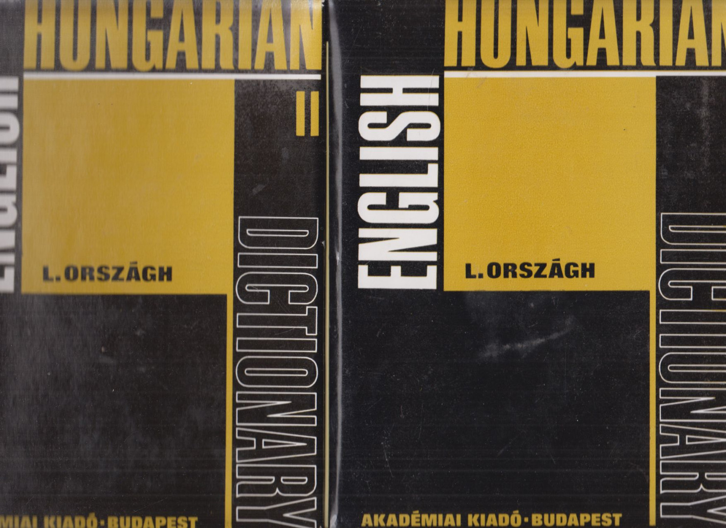ORSZÁGH LÁSZLÓ - Angol-Magyar szótár I-II. [antikvár]
