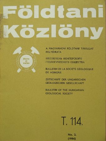 Dr. Csíky Gábor - Földtani Közlöny 1984/2. [antikvár]