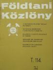 Dr. Csíky Gábor - Földtani Közlöny 1984/2. [antikvár]