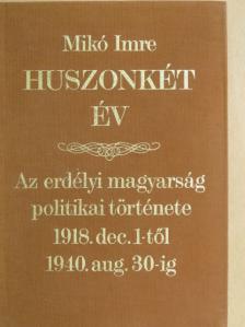 Mikó Imre - Huszonkét év [antikvár]