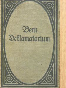 Maximilian Bern - Deklamatorium (gótbetűs) [antikvár]
