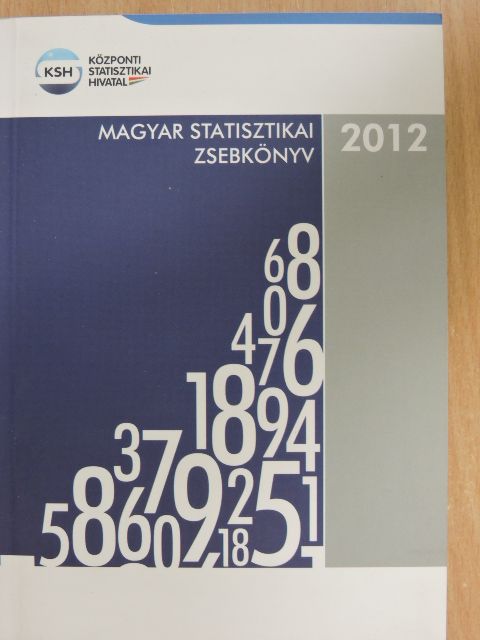 Magyar statisztikai zsebkönyv 2012 [antikvár]