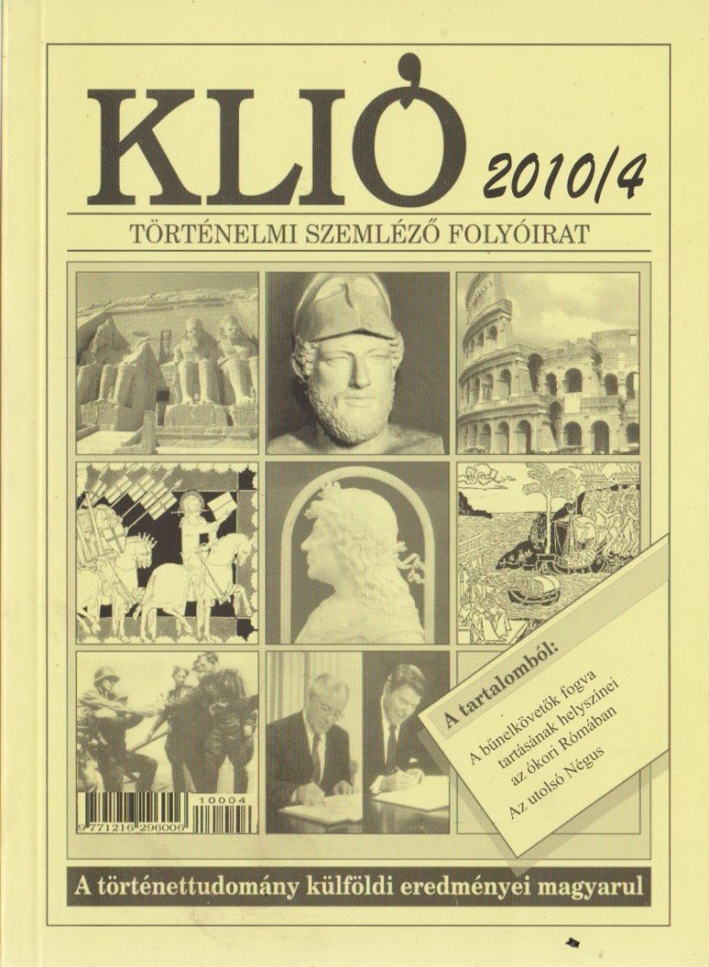 Papp Imre - Klió 2010/4. [antikvár]