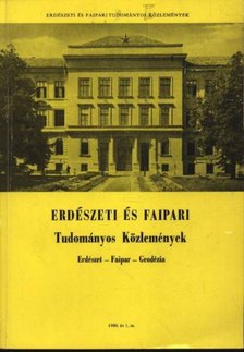 Dr. Gencsi László - Erdészeti és Faipari Tudományos közlemények 1980. év 1. sz. [antikvár]