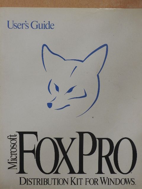 Microsoft FoxPro - User's Guide [antikvár]