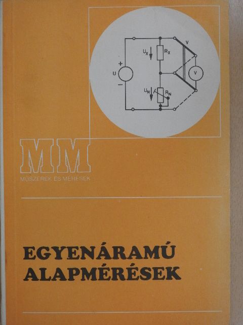 Szenes György - Egyenáramú alapmérések [antikvár]