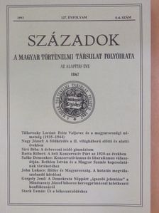 Barta Róbert - Századok 1993/5-6. [antikvár]
