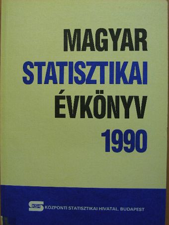 Magyar statisztikai évkönyv 1990 [antikvár]