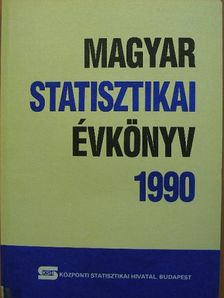 Magyar statisztikai évkönyv 1990 [antikvár]