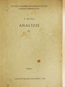 T. Sós Vera - Analízis I/1. [antikvár]