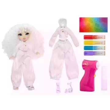 Rainbow High baba színezhető hajjal és kiegészítőkkel - Zöld szemű