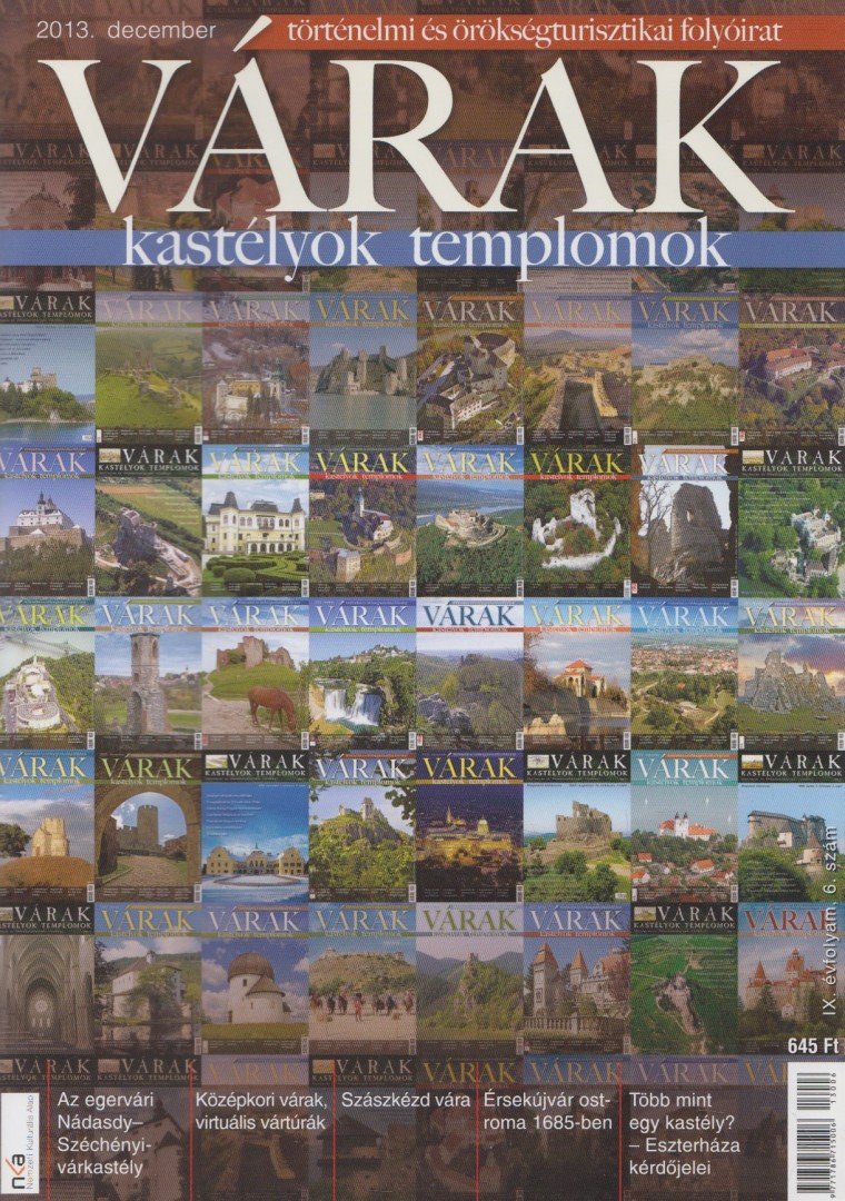 Kósa Pál (szerk.) - Várak, kastélyok, templomok 2013. december [antikvár]