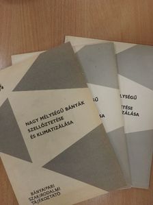Esztó Zoltán - Nagy mélységű bányák szellőztetése és klimatizálása 1-3. (aláírt példány) [antikvár]