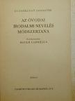 Giczy Jánosné - Az óvodai irodalmi nevelés módszertana [antikvár]